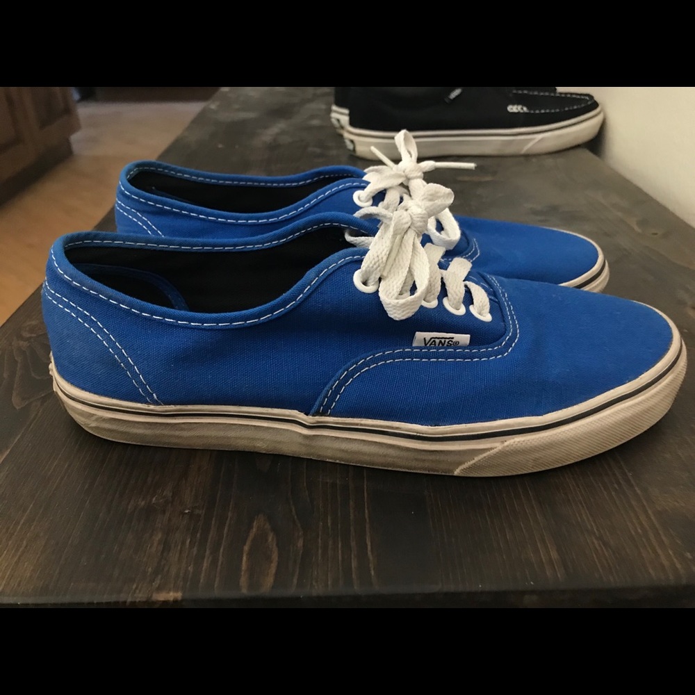Royal blue classic vans